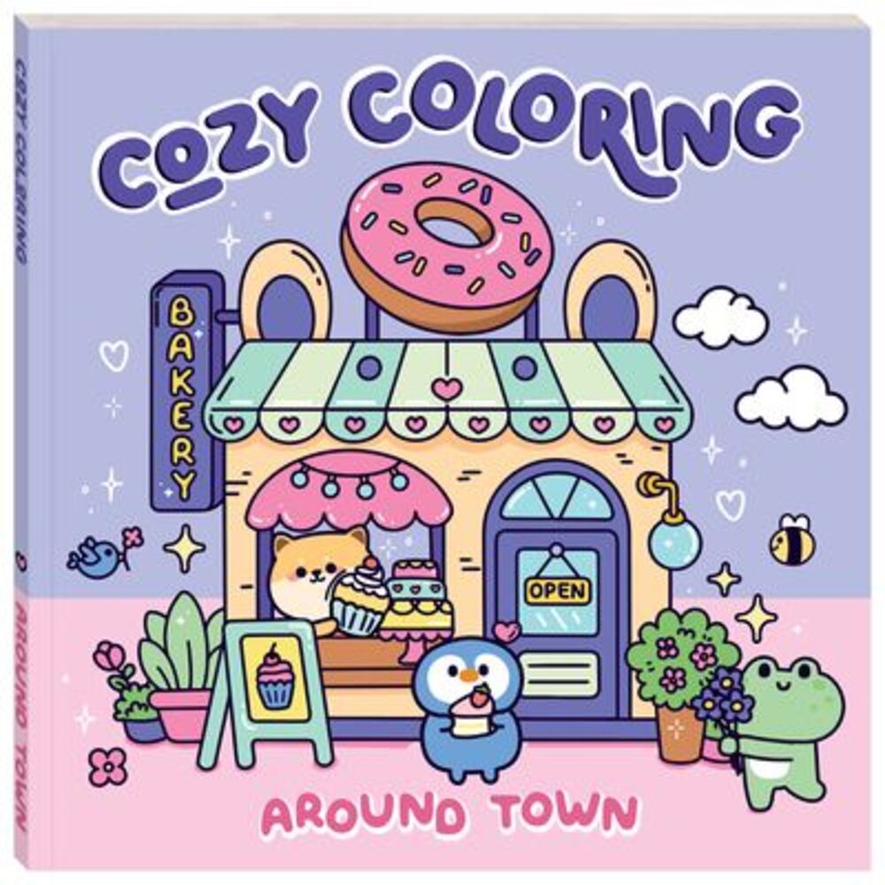 Art Maker Cozy Coloring Around Town -- Hinkler